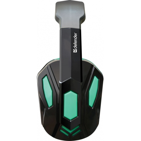 Наушники Defender Warhead G-275 Black/Green (64122) - фото 3