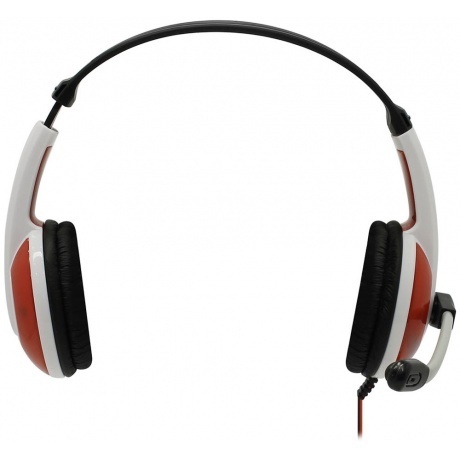 Наушники Defender Warhead G-120 красный + белый (64098) - фото 2