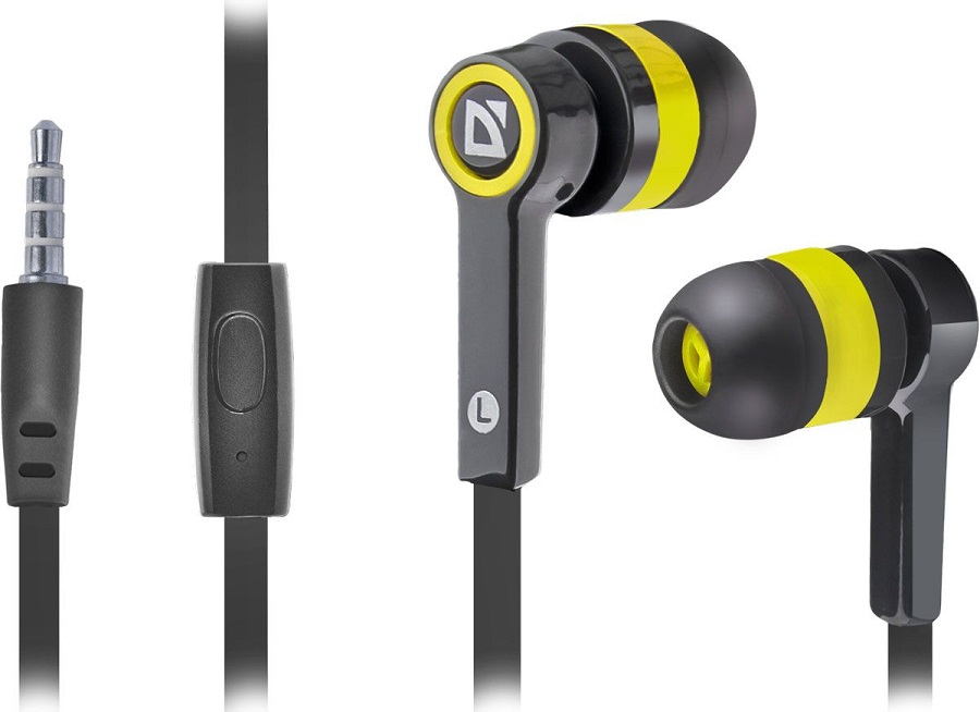 

Наушники Defender Pulse 420 yellow, Желтый