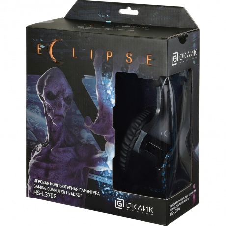 Наушники Oklick HS-L370G ECLIPSE черный - фото 20