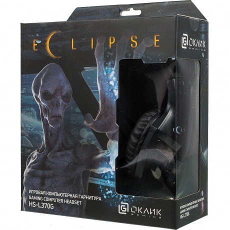 Наушники Oklick HS-L370G ECLIPSE черный - фото 27