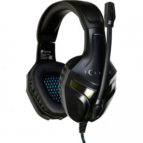 Наушники Oklick HS-L370G ECLIPSE черный - фото 9