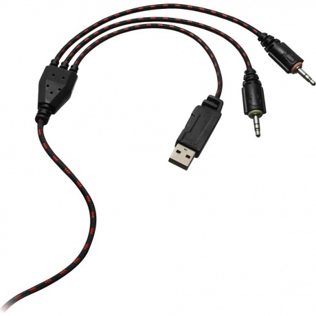 Наушники Oklick HS-L500G TOXIC черный - фото 15