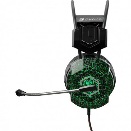 Наушники Oklick HS-L500G TOXIC черный - фото 4