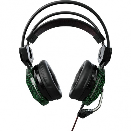 Наушники Oklick HS-L500G TOXIC черный - фото 7