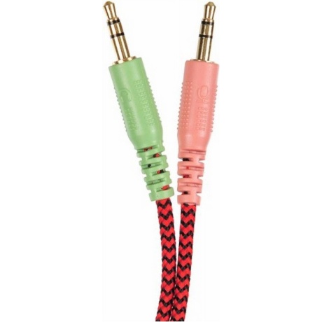 Наушники Oklick HS-G300 ARMAGEDDON черный/красный (AH-V1) - фото 7