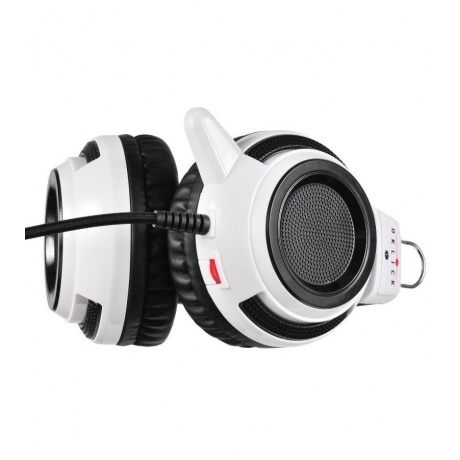 Наушники Oklick HS-G300 ARMAGEDDON белый/черный (AH-V1W) - фото 3