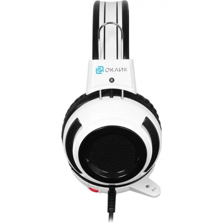 Наушники Oklick HS-G300 ARMAGEDDON белый/черный (AH-V1W) - фото 4