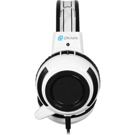 Наушники Oklick HS-G300 ARMAGEDDON белый/черный (AH-V1W) - фото 5