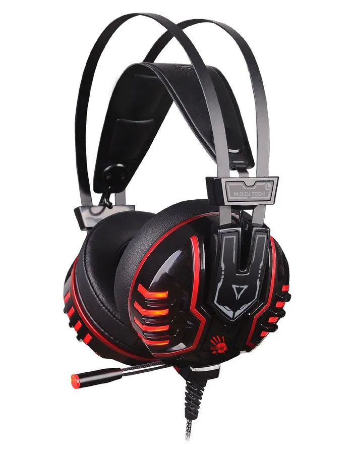Наушники A4Tech Bloody M615 черный (M615 B/R) - фото 1
