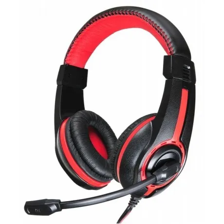 Наушники Oklick HS-L200 черный/красный (Y-819)