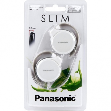 Наушники Panasonic RP-HS46E-W белый - фото 8