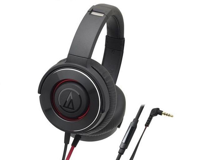 

Наушники Audio-Technica ATH-WS550iS BRD, Черный/красный