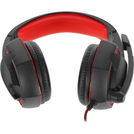 Наушники Defender Warhead G-370 Black-Red 64037 - фото 5