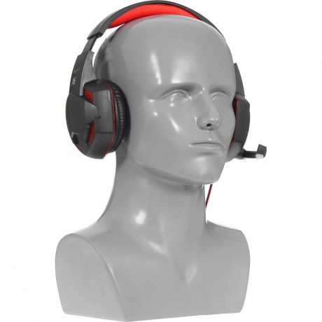Наушники Defender Warhead G-370 Black-Red 64037 - фото 8