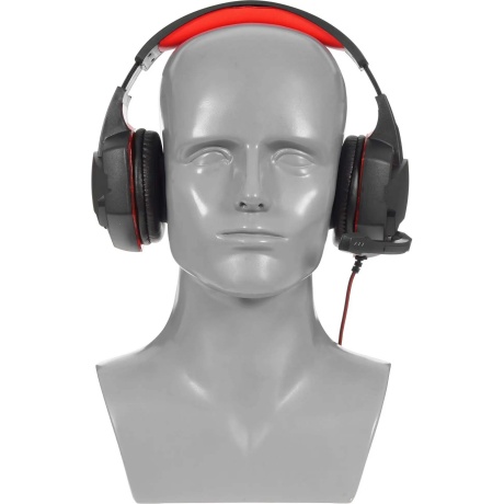 Наушники Defender Warhead G-370 Black-Red 64037 - фото 9