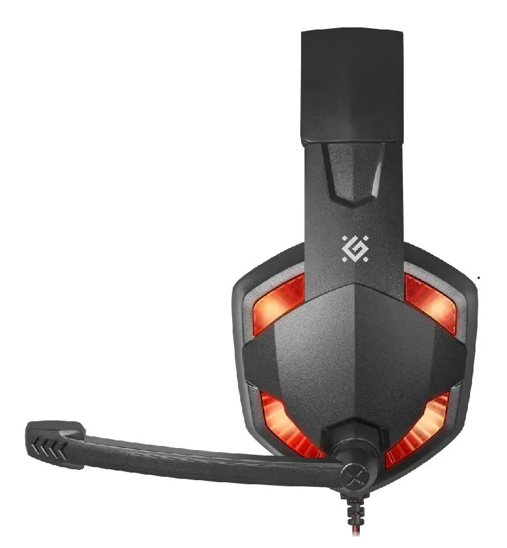 Наушники Defender Warhead G-370 Black-Red 64037