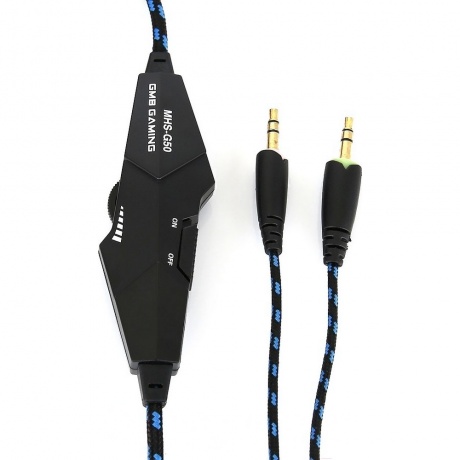 Наушники Gembird MHS-G55 Survarium Black-Blue - фото 5