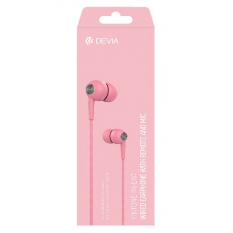 Наушники Devia Kintone Headset Pink - фото 2