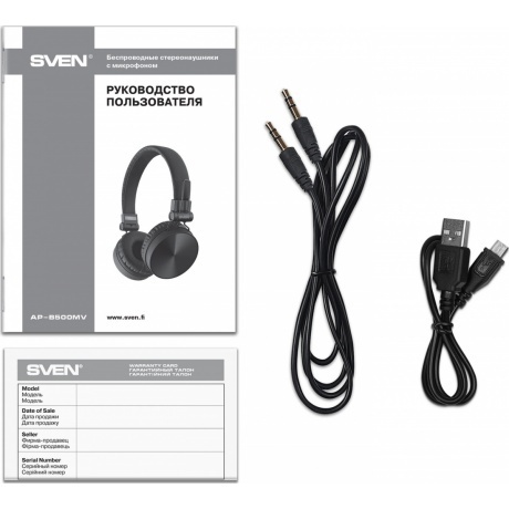 Наушники Sven AP-B500MV (SV-018283) черный - фото 2