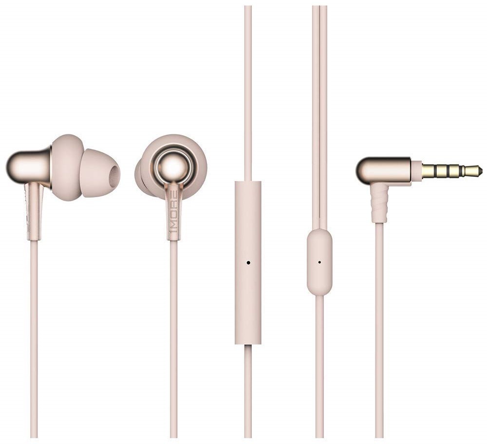 

Наушники 1MORE Stylish Dual-Dynamic In-Ear E1025 Gold, Золотой