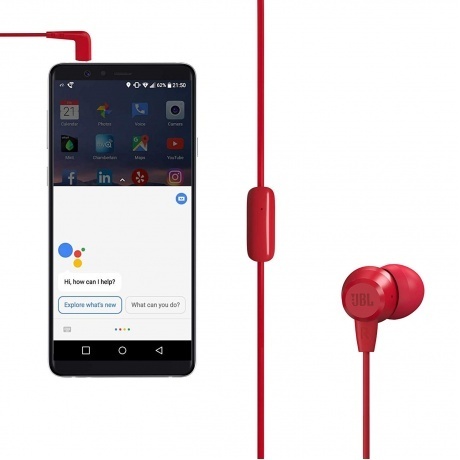 

Наушники JBL C50HI Red, Красный