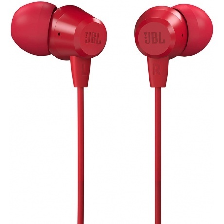 Наушники JBL C50HI Red - фото 2