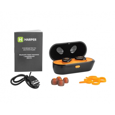 Наушники Harper HB-510 Orange - фото 6