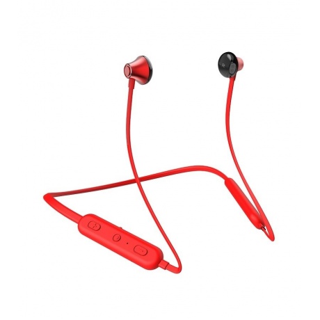 Наушники Borofone BE23 Graceful Sports Wireless Headset - Red - фото 1