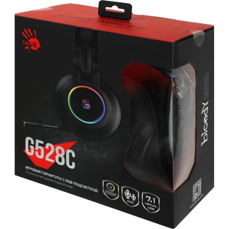 Наушники A4Tech Bloody G528C черный - фото 13