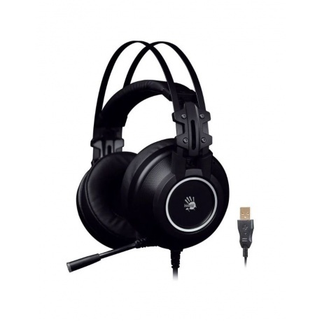Наушники A4Tech Bloody G528C черный - фото 3