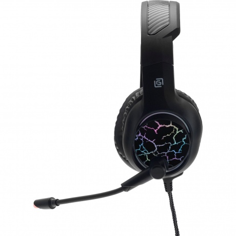 Наушники Oklick HS-L930G Snorter черный/синий - фото 2