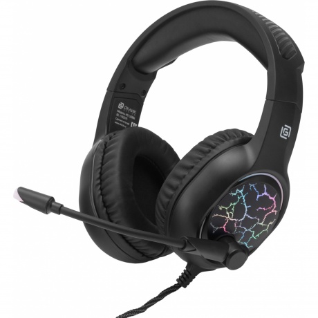 Наушники Oklick HS-L930G Snorter черный/синий - фото 6