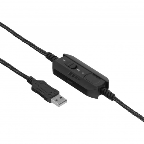 Наушники Oklick HS-L930G Snorter черный/синий - фото 10