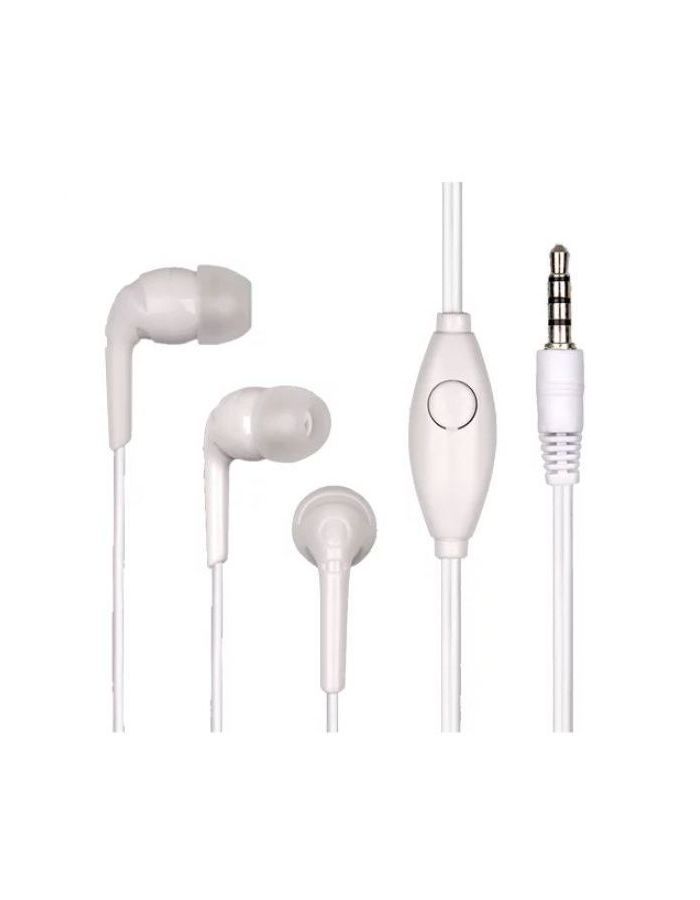 проводные наушники d21 stereo earphone внутриканальные стерео наушники Наушники Dialog ES-03 White