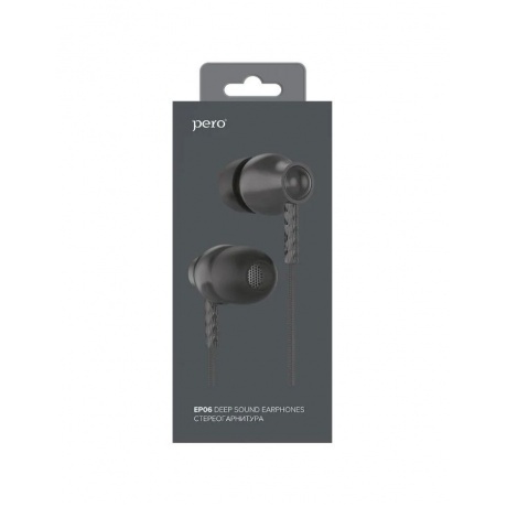 Наушники PERO EP06 черная - фото 4
