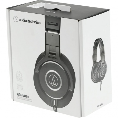 Наушники Audio-Technica ATH-M40X - фото 14