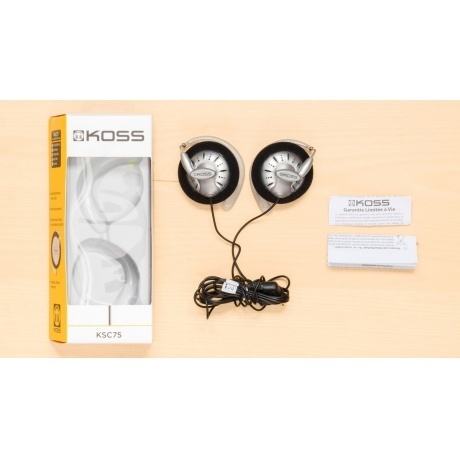 Наушники Koss KSC-75 1.2м черный (15102070) - фото 4