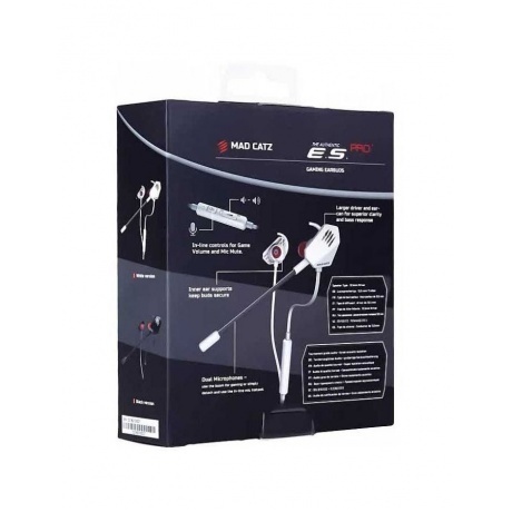 Наушники Mad Catz E.S. PRO+ белый - фото 5