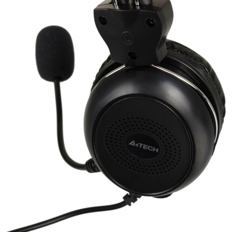 Наушники A4Tech HU-30 черный - фото 4