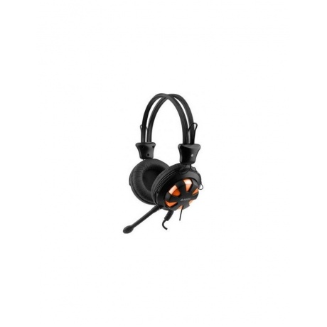 Наушники A4Tech HS-28 Orange-Black - фото 1