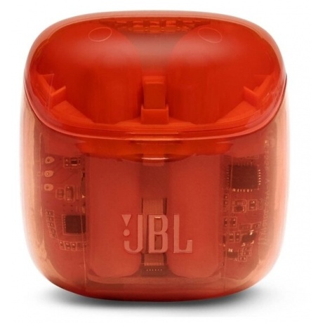 Наушники JBL Tune 225TWS Ghost Edition orange (JBLT225TWSGHOSTORG) - фото 2