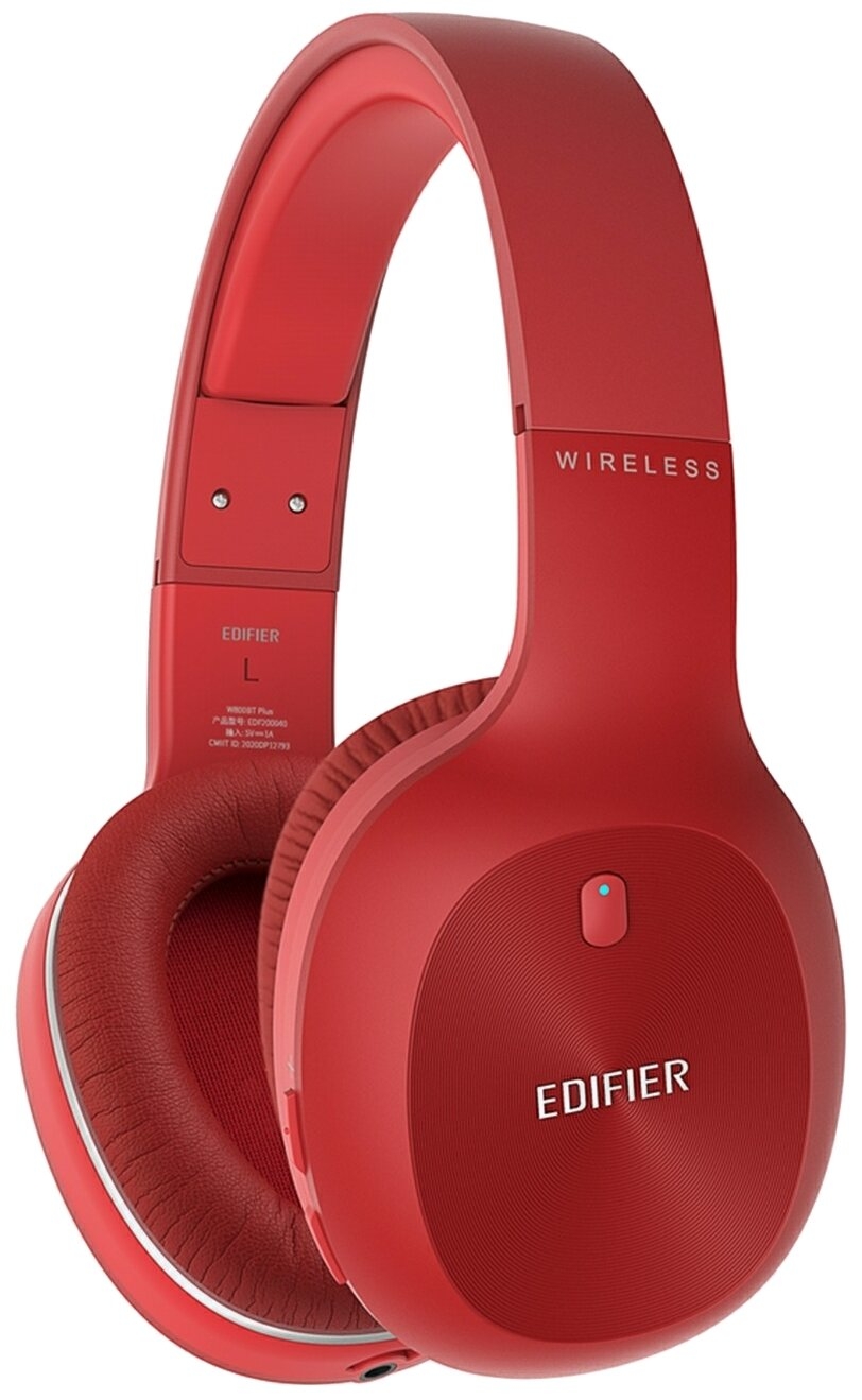 Наушники Edifier W800BT Plus красный беспроводные наушники edifier w800bt plus красный