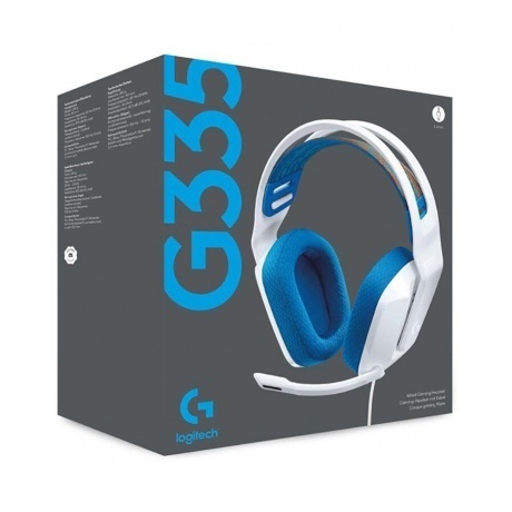 Наушники Logitech G335 (981-001018) White - фото 4