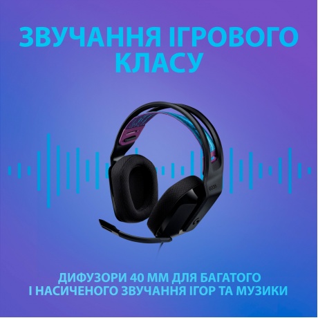 Наушники Logitech G335 (981-000978) Black - фото 9