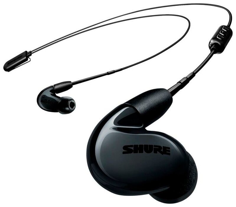 

Наушники Shure SE846-K+BT2-EFS, Черный