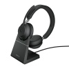 Наушники Jabra Evolve2 65 Link380a UC Stereo Stand Black (26599-...