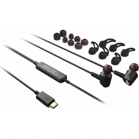Наушники игровые Asus Rog Cetra II чёрные (90YH02S0-B2UA00) - фото 3