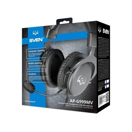 Наушники с микрофоном Sven AP-G999MV (SV-018641) - фото 7