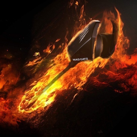 Наушники игровые Mad Catz  E.S. PRO+ чёрные - фото 4